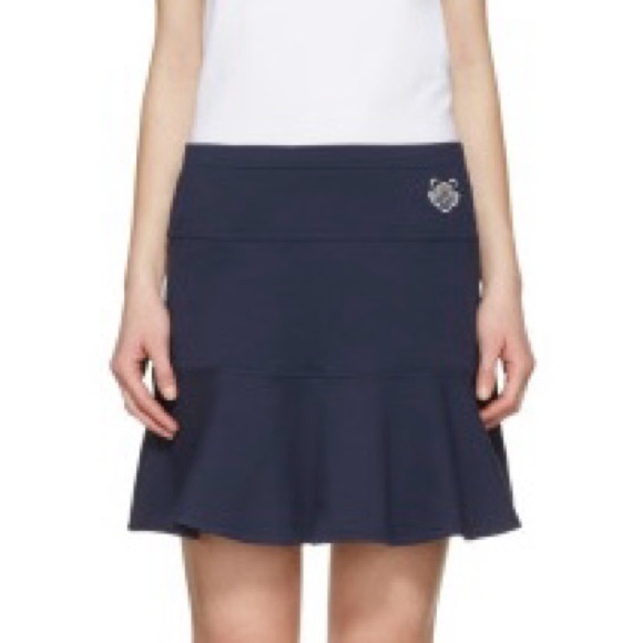 KENZO
Navy Tiger Crest Miniskirt
Size XS pleated skirt - Picture 2 of 8